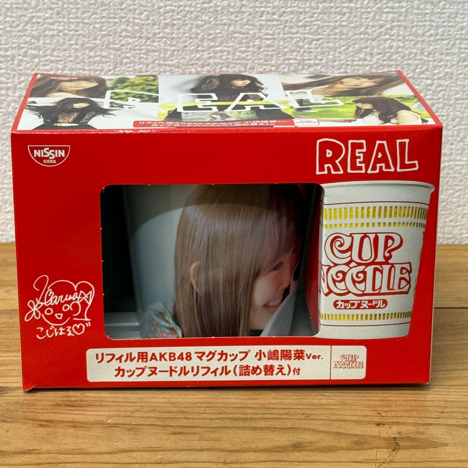 未使用品】カップヌードル リフィル用AKBカップ 小嶋陽菜 - メルカリ
