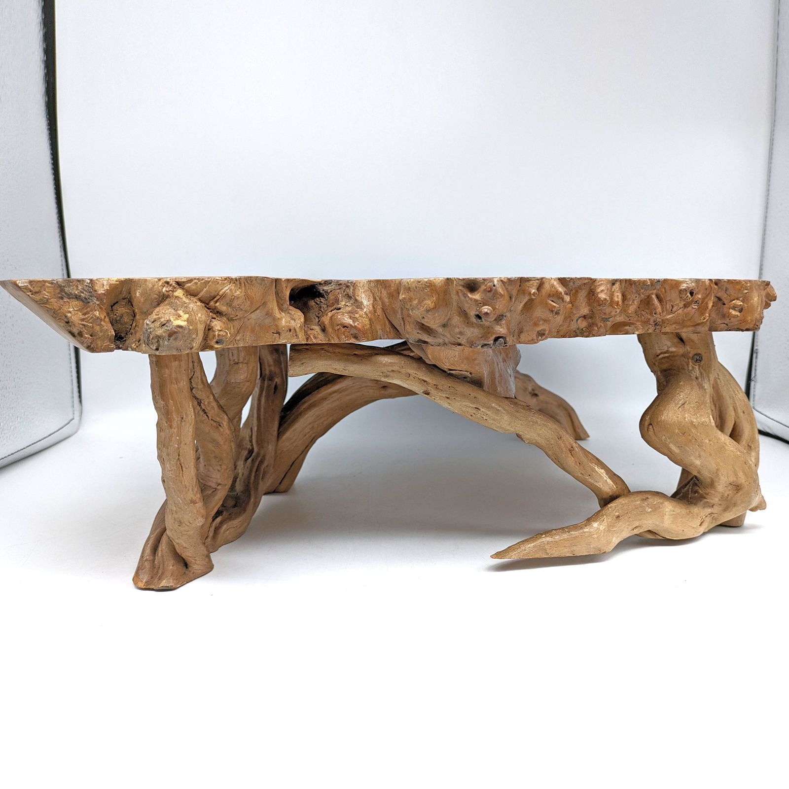 天然木・台・No.200522-07・梱包サイズ140 天然木花台・飾り台 No.7