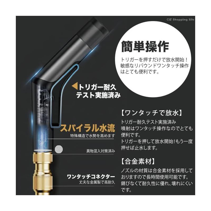 高圧洗浄ホースセット