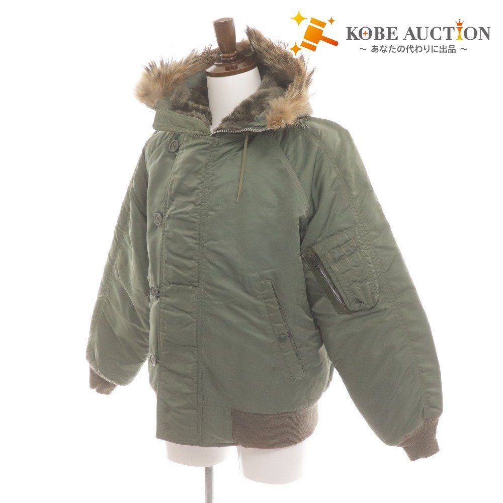 □ スピワック N-2B フライトジャケット アウター メンズ 40 カーキ  