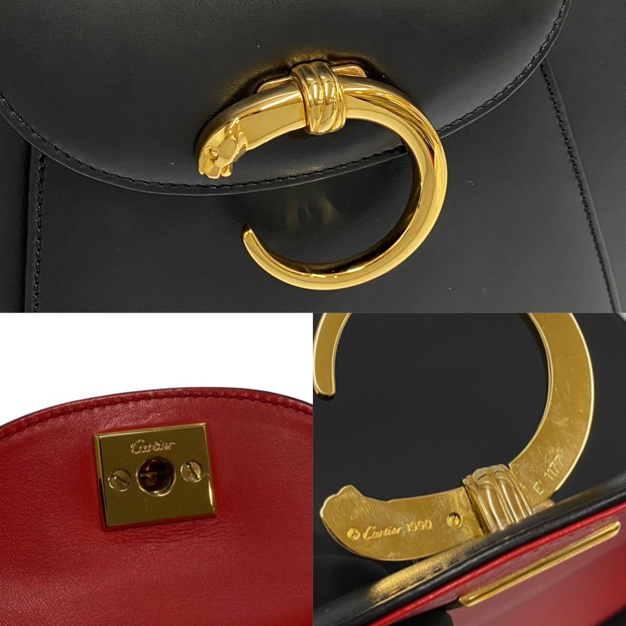 極 美品 箱 保存袋付き CARTIER カルティエ パンテール パンサーライン 