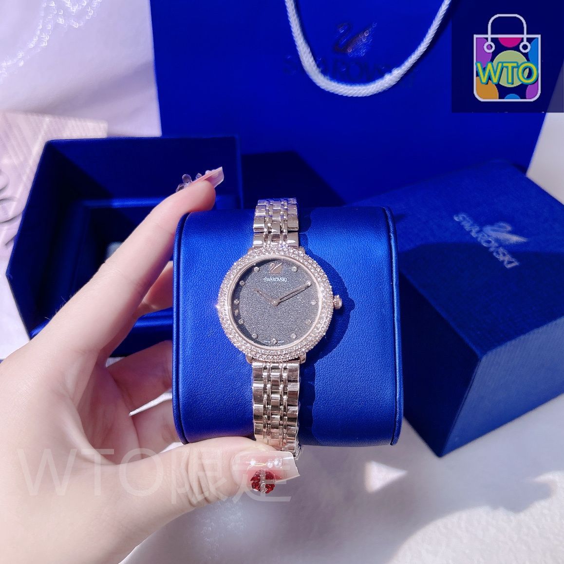 スワロフスキー時計⭕️美品 楽天市場】SWAROVSKI スワロフスキー 吉岡徳仁デザイン Lake of