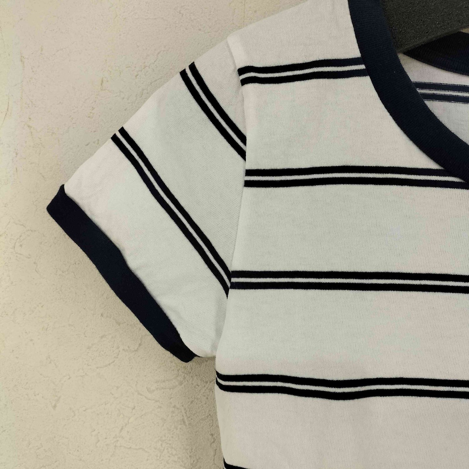 USED古着(ユーズドフルギ) TTT MSW Trim border tee ボーダーカットソー レディ 中古 古着 0122 ユーズドフルギ USED古着 TTT MSW Trim border tee ボーダー