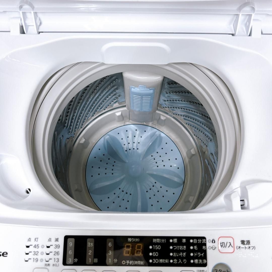 ハイセンス 洗濯機 一人暮らし 4.5㎏ 2024年製/ T041714 ?全自動洗濯 
