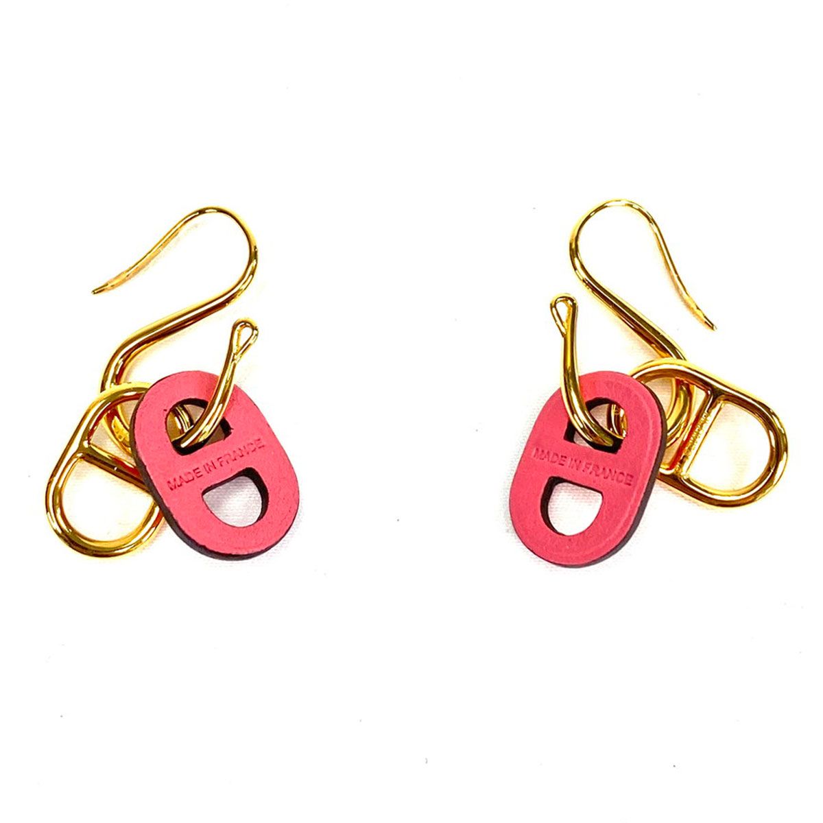 【在庫有】 HERMES エルメス オーマイヨン シェーヌダンクル ピアス アクセサリー