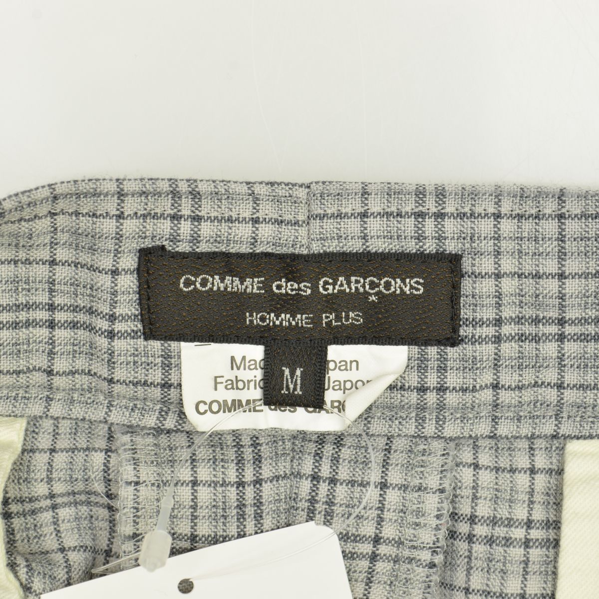 COMME des GARCONS HOMME PLUS】AD2022 PK-P006 チェック サロペット 