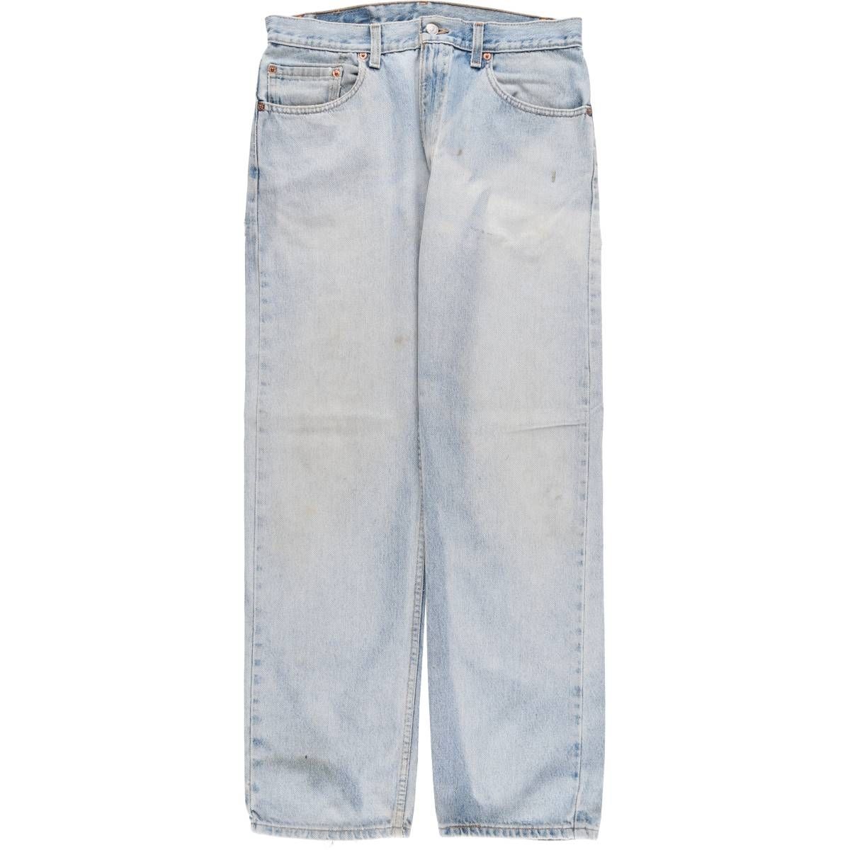 古着 リーバイス Levi s 505 REGULAR FIT STRAIGHT LEG テーパードデニムパンツ メンズw33相当|eaa585641