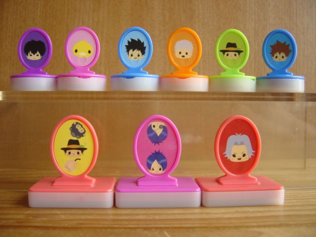 ♯Fwt25Az家庭教師ヒットマンDEVIREBORN!ボンゴレスタンプ全6種 ♯Fwt25Az家庭教師ヒットマンDEVIREBORN!ボンゴレスタンプ全6種