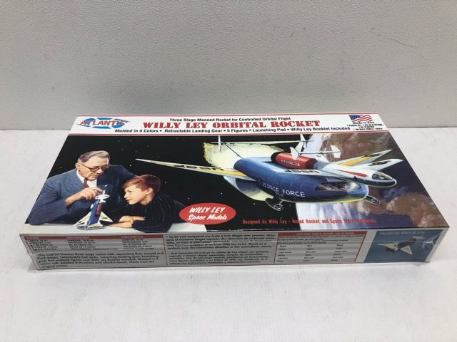 アトランティス 1/193 ウィリー・レイのオービター・ロケット 新品 【G1223-007】116 アトランティス 1/193 ウィリー・レイのオービター・ロケット