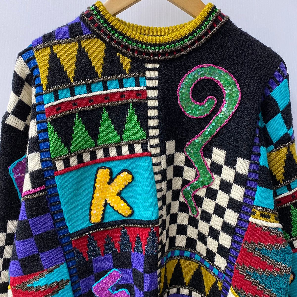 フィッチ Ficce 80s～90s YOSHIYUKI KONISHI 3Dセーター YICK19 