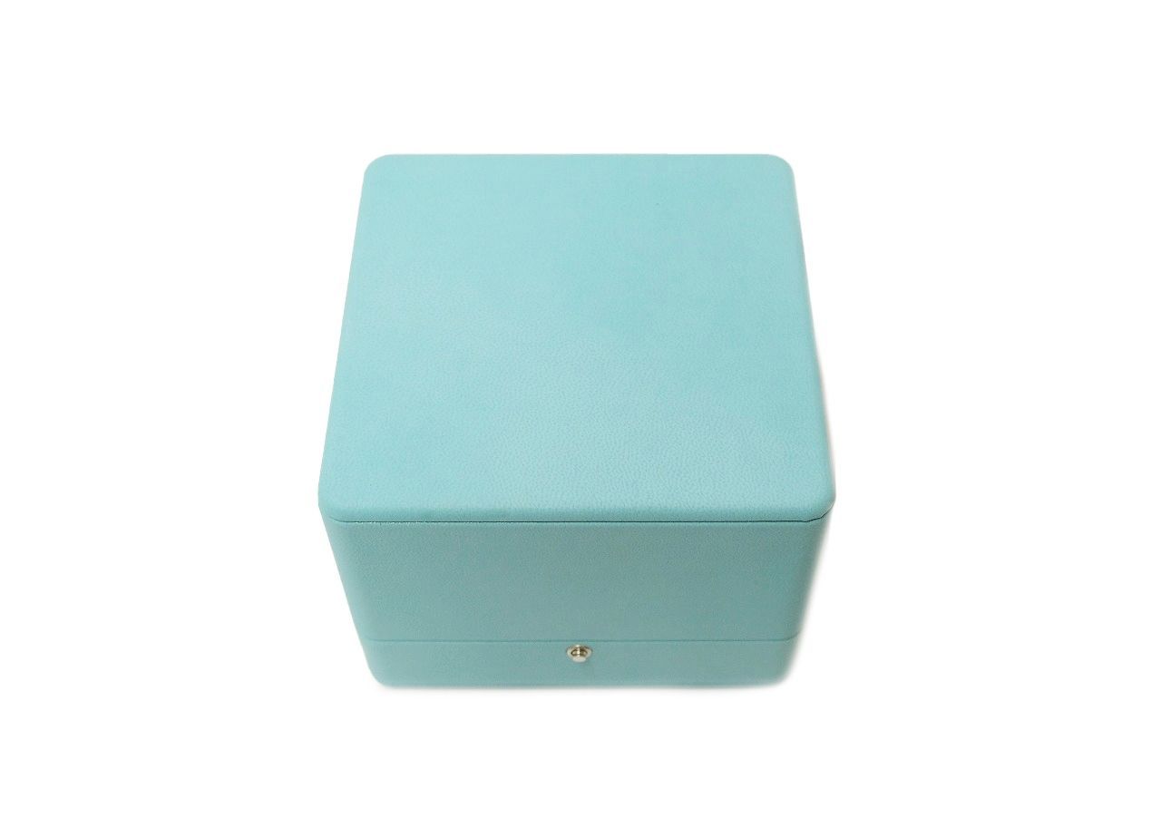 ティファニー ブレスレット バングル ケース 大 ブルー BOX