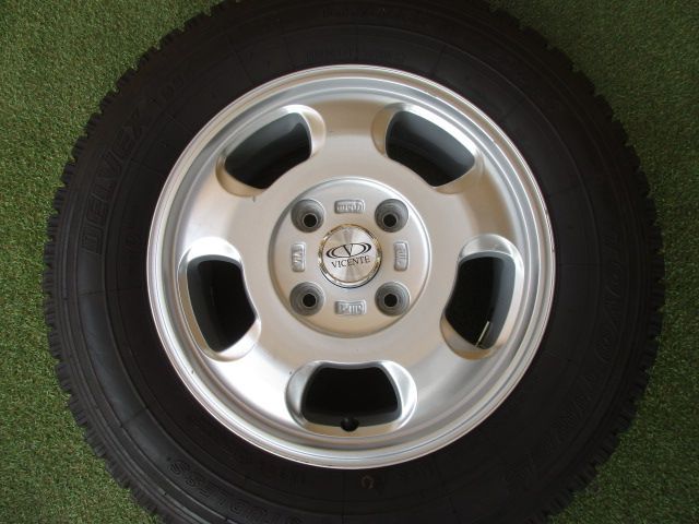 み ヴィセンテ 165 80R14 スタッドレスタイヤ４本SET NV200 デリカD3