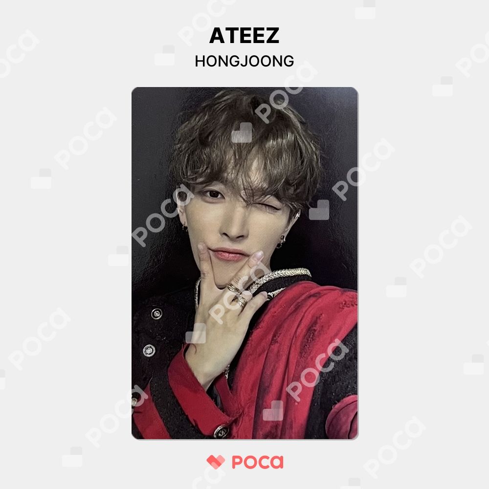 ATEEZ Will withfans トレカ　ホンジュン ATEEZ the world ep. fin will ホンジュン トレカ - メルカリ