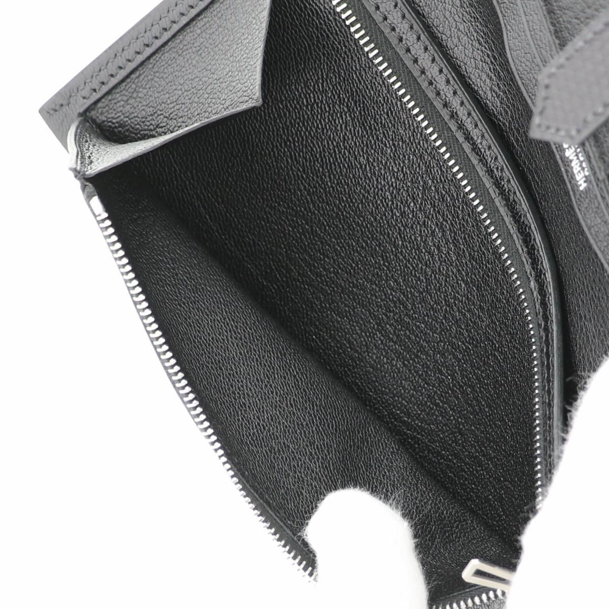 中古】HERMES （エルメス） ﾍﾞｱﾝ ｸﾗｼｯｸ ﾘｻﾞｰﾄﾞ 財布 長財布(小銭入有
