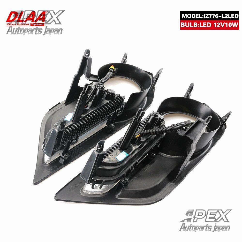 ISUZU いすゞMU-X 14-16年款 牧遊侠 前LEDフォグランプ デイライト バンパーライト FFCRYSTALESIA_COM