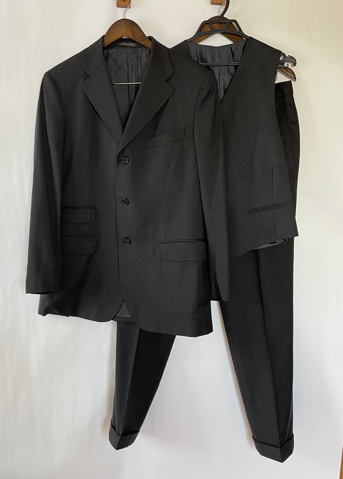 美品】チェルッティ LANIFICO F.LLI CERRUTI SUPER 110S スリーピース