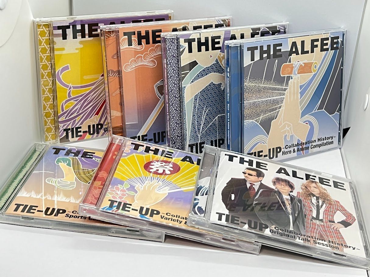 美品】THE ALFEE ジ・アルフィー/ TIE-UP~Collaboration History~ CD-BOX - メルカリ