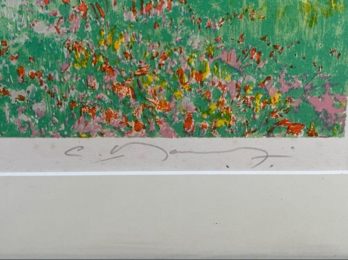 リトグラフ クロード マヌキアン