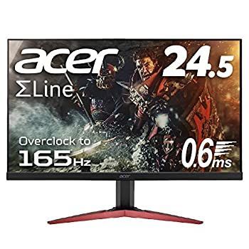 ゲーミングモニター 24.5インチ 165Hz ディスプレイ・モニター本体 acer 24.5インチ 165Hz ゲーミングモニター