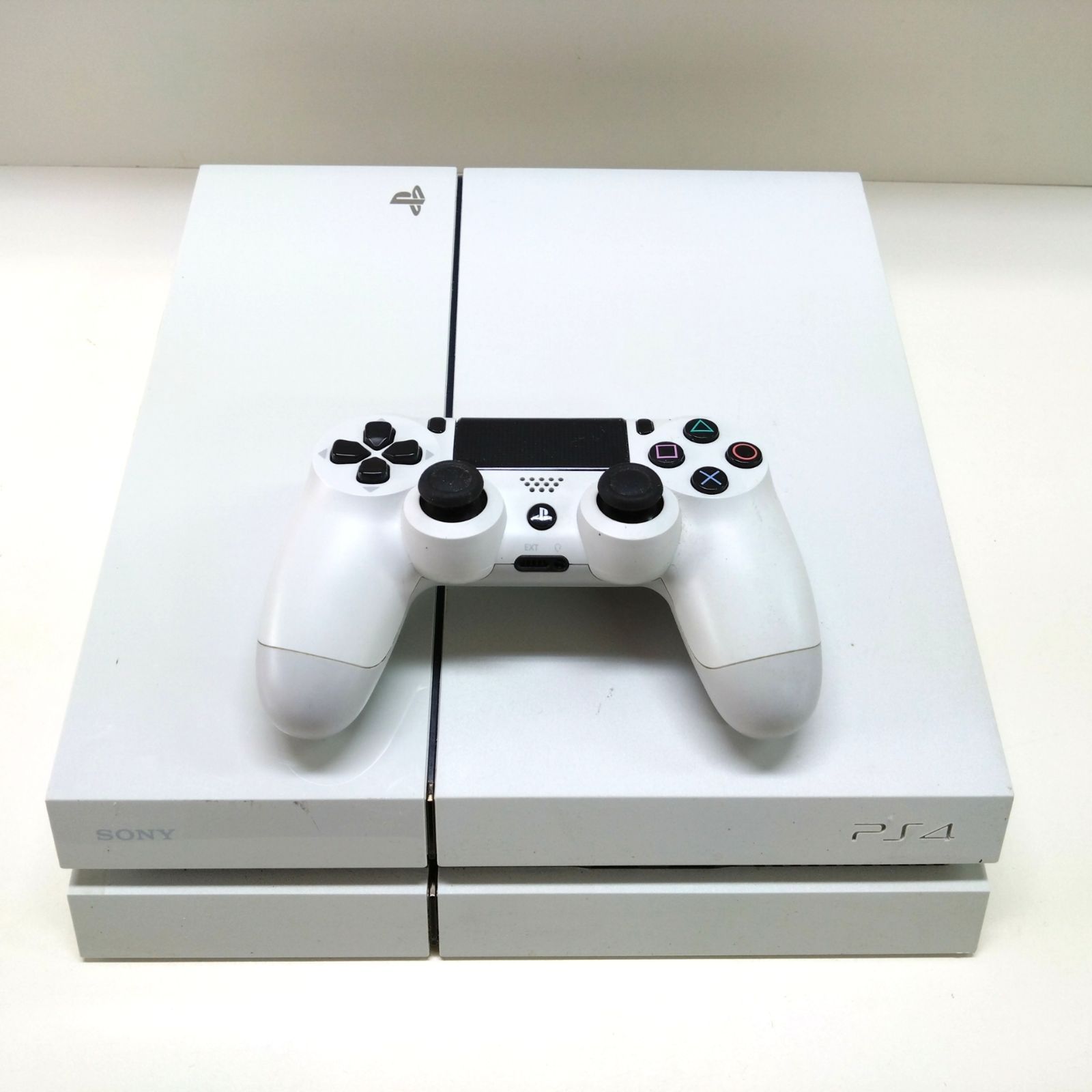 45 PlayStation4 本体 CUH-1100A コントローラ セット ホワイト 白 