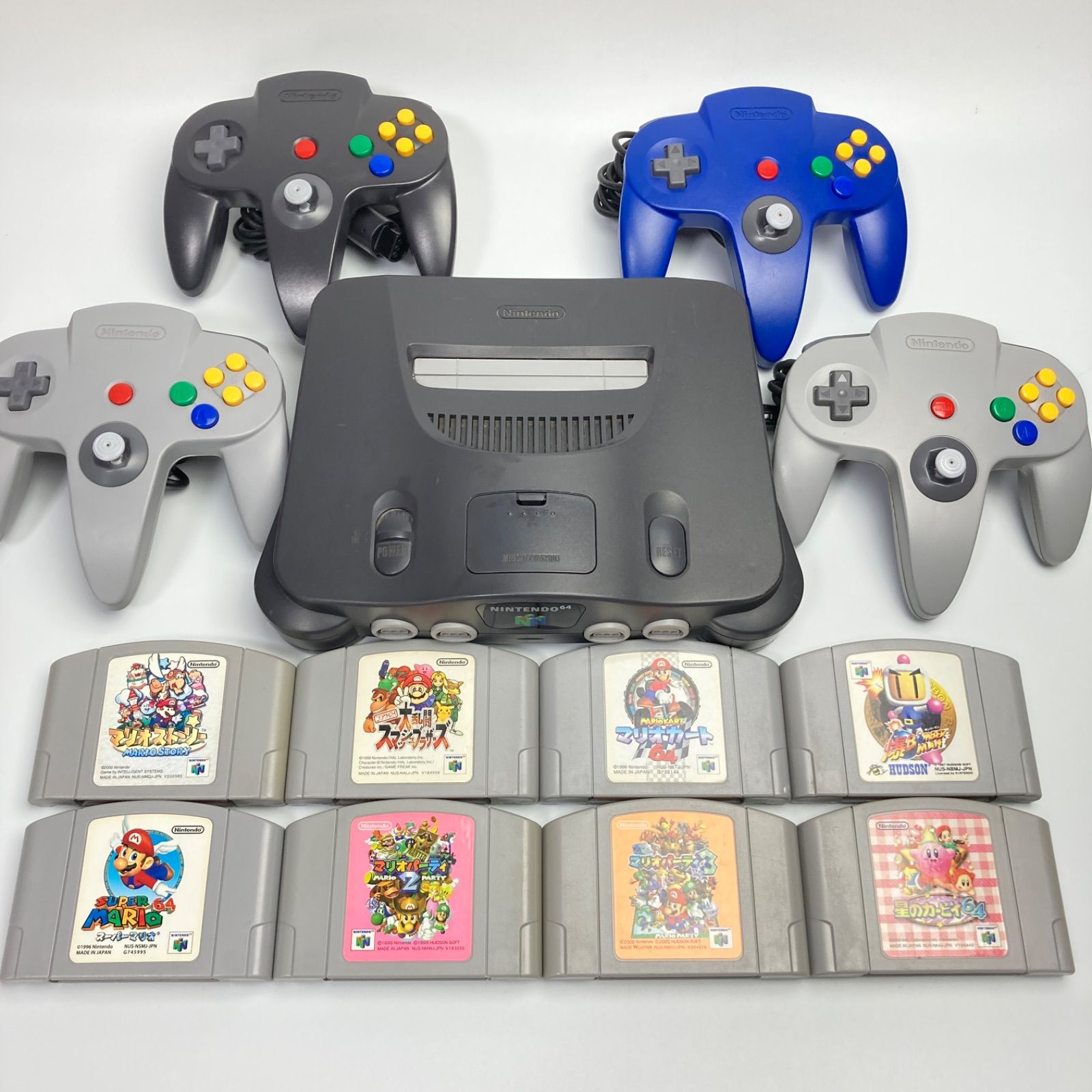 NINTENDO 64 ソフト8種類 すぐ遊べるセット 動作確認済み - 家庭用 