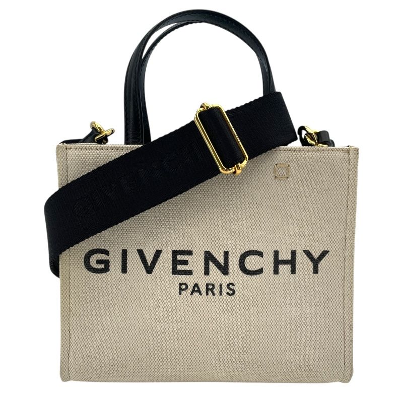 ジバンシィ GIVENCHY Gトート ミニ アイボリー キャンバス