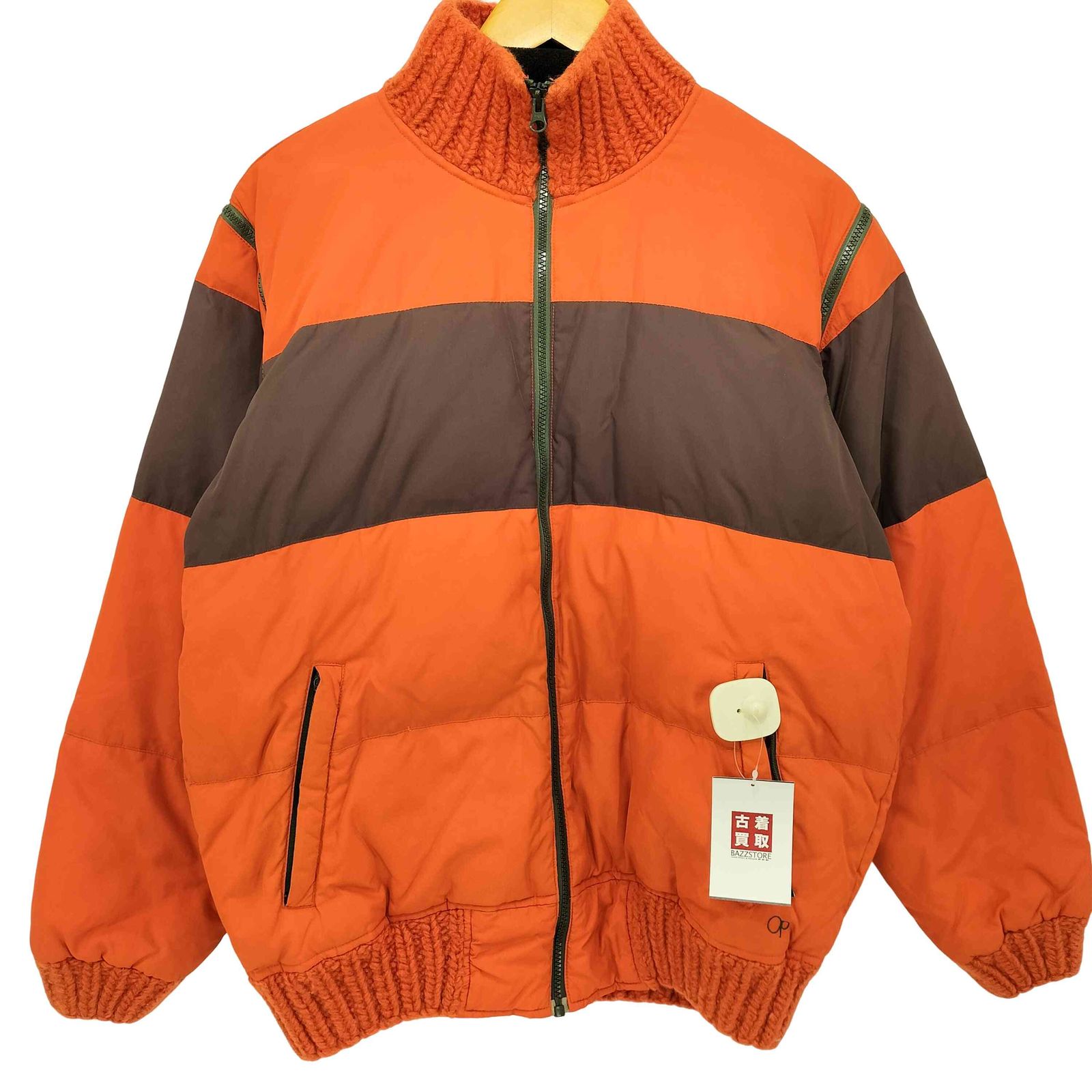 オーシャンパシフィック Ocean Pacific 80-90s デタッチャブル ギミック ダウンジャケット メンズ JPN：M 