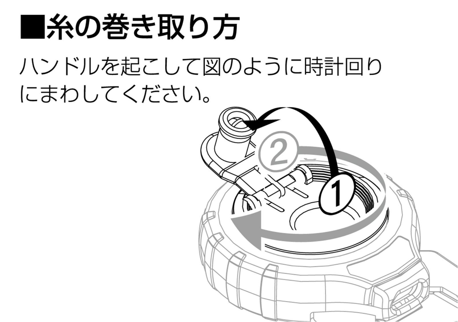 まき シンワ測定(Shinwa Sokutei) ハンディ白糸巻2 手巻 ミント