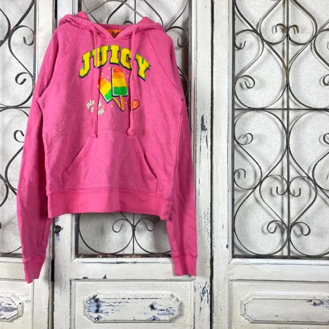 JUICY COUTURE ジューシークチュール 平成初期ギャルy2k 原宿系 短丈 ショート丈 パーカー