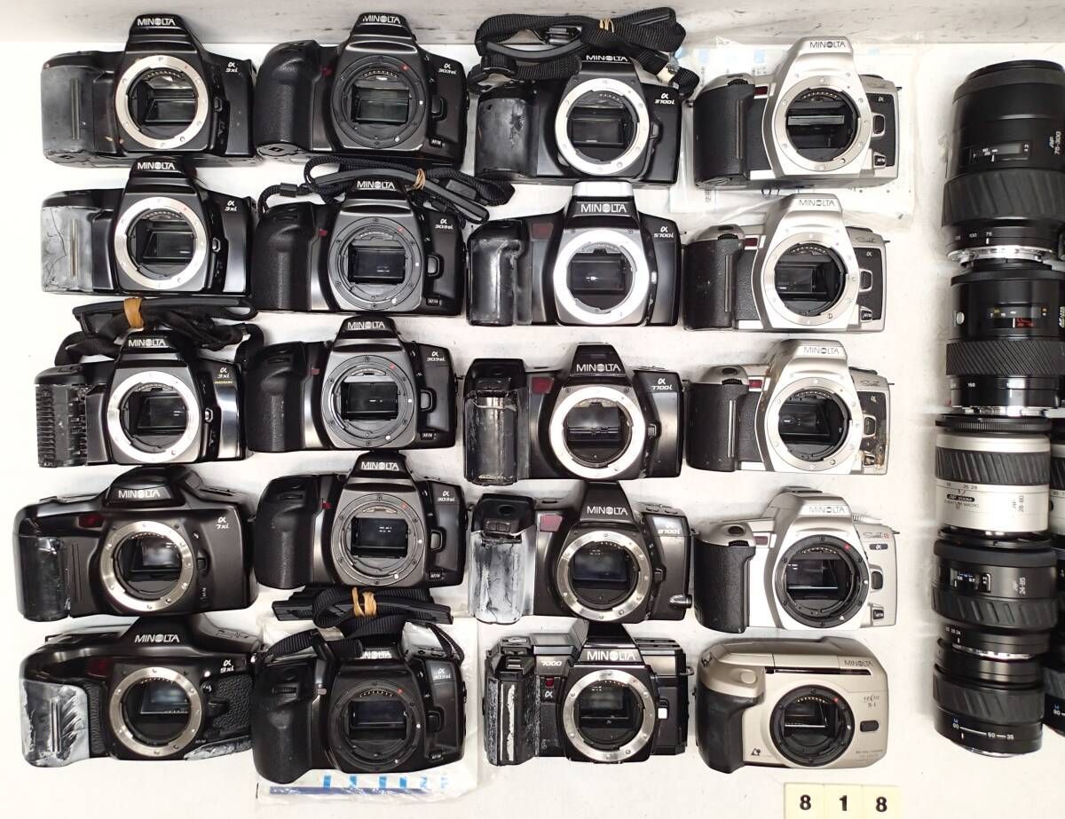 Minolta AF 一眼レフ カメラ ボディ レンズ 大量 45点 α Sweet