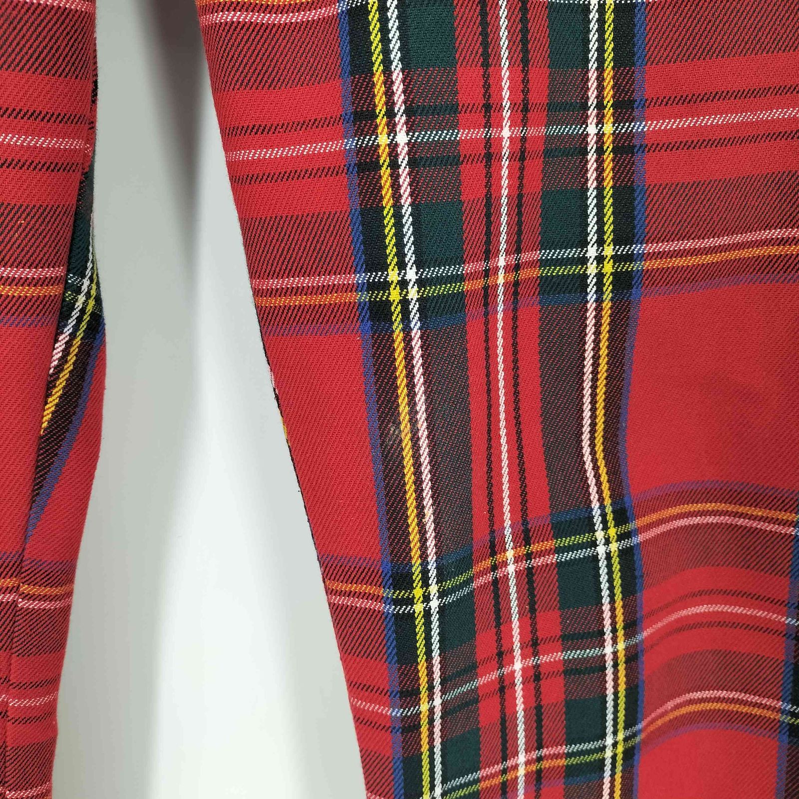 シュプリーム Supreme 17AW WORK PANTS ROYAL STEWART メンズ UK：32 