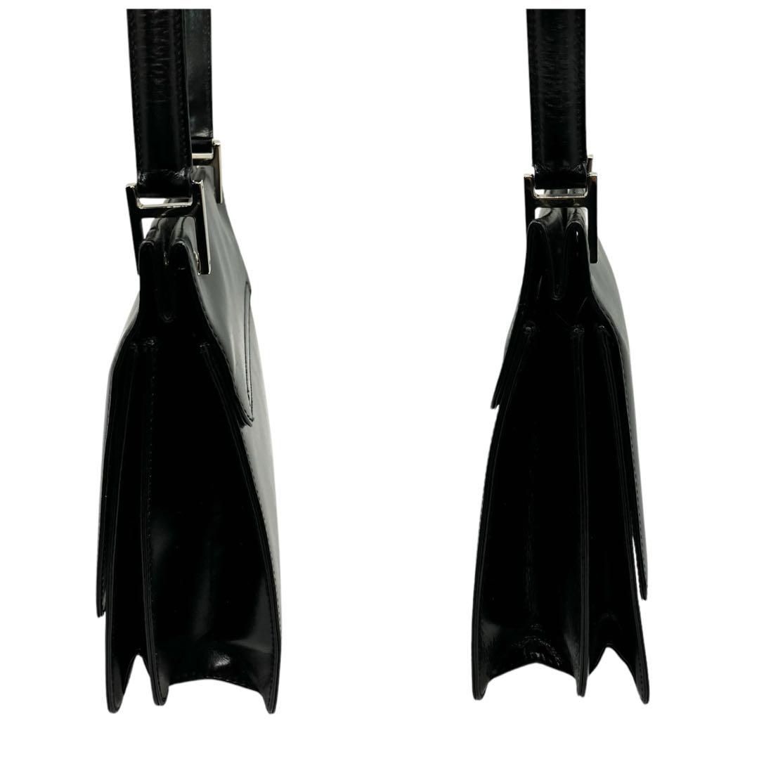 良品 1841 GUCCI ワンショルダーバッグ ハンドバッグ レザー Gロゴ