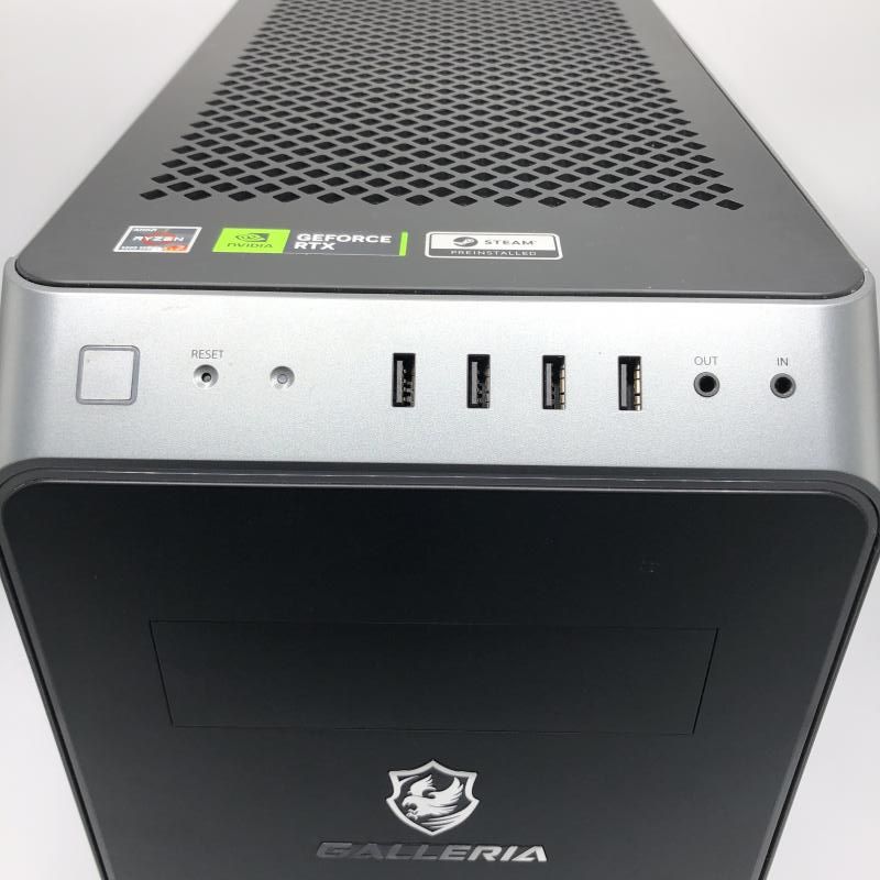 Thirdwave GALLERIA XA7R-R37 デスクトップ PC Ryzen 7 3700X 16GB HDD