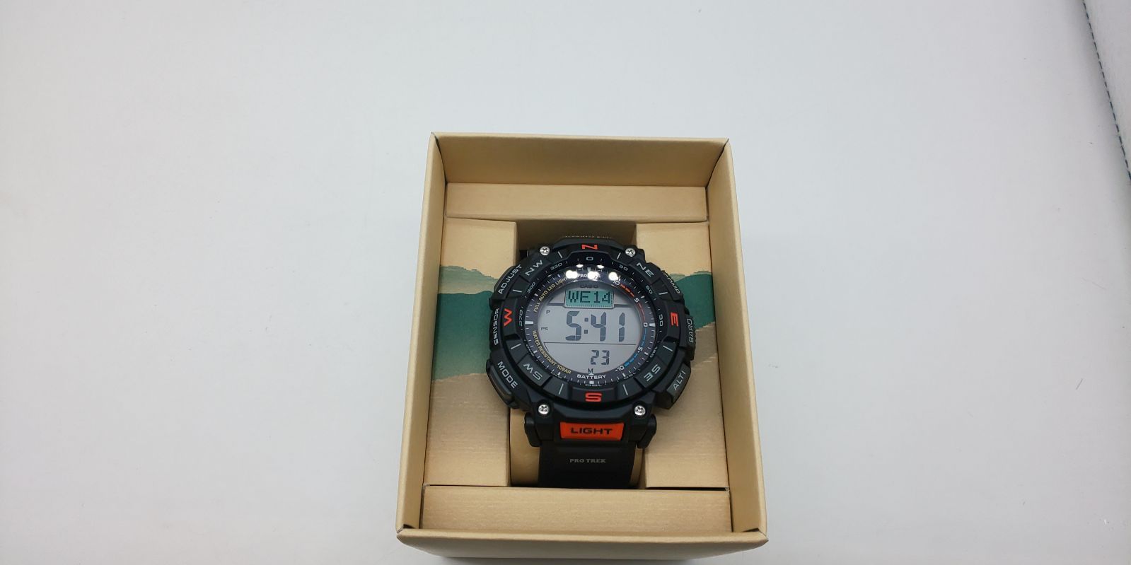 カシオ 腕時計 プロトレック クライマーライン ソーラー バイオマスプラスチック 採用 PRG 340 1 JF メンズ ブラック