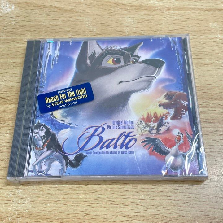 ●01)【同梱不可】【未開封】ジェームズ・ホーナー/JAMES HORNER/アニメーション映画「バルト」(BALTO)/サウンドトラック/CD/MCAD-11388/A ○01)【同梱不可】【未開封】ジェームズ・ホーナー/JAMES HORNER