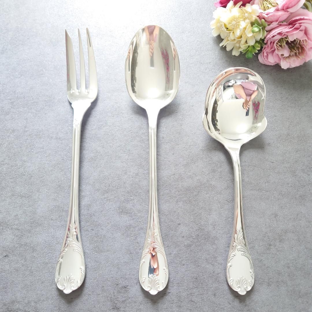 クリストフル マルリー サービングセット ポテトレードル