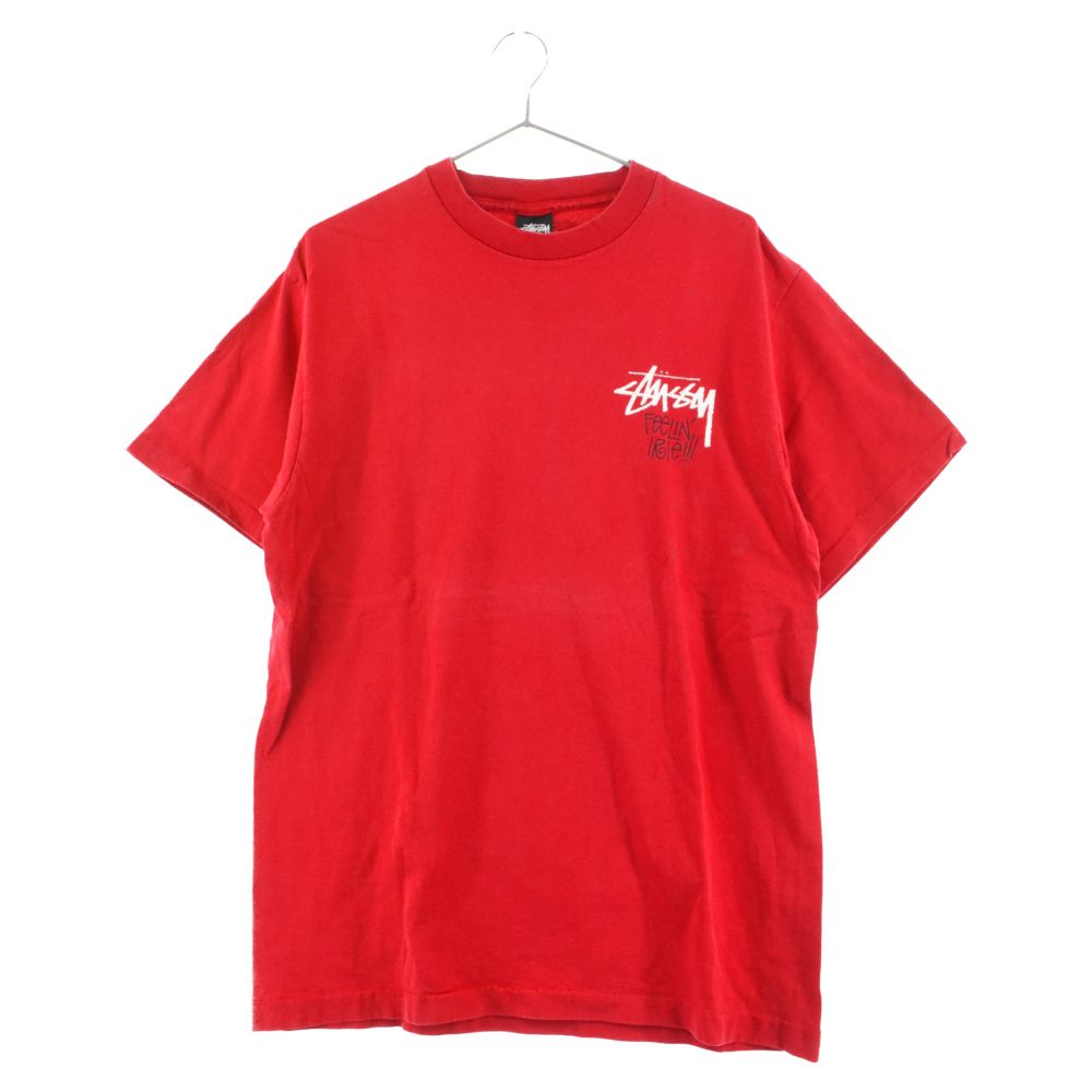 STUSSY (ステューシー) 80s 黒タグ USA製 ラスタプリント半袖T