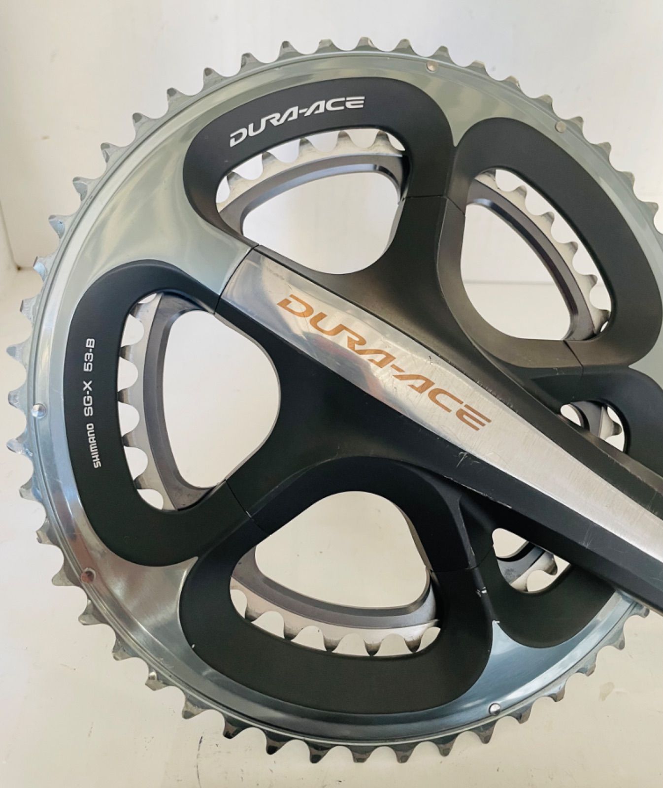 爆買いSALEデュラエース FC-7900 170mm 53-39T ノーマル クランクセットDURA-ACE 2× 10S SHIMANO 79デュラ クリーニング済 シマノ FC-7950 クランク