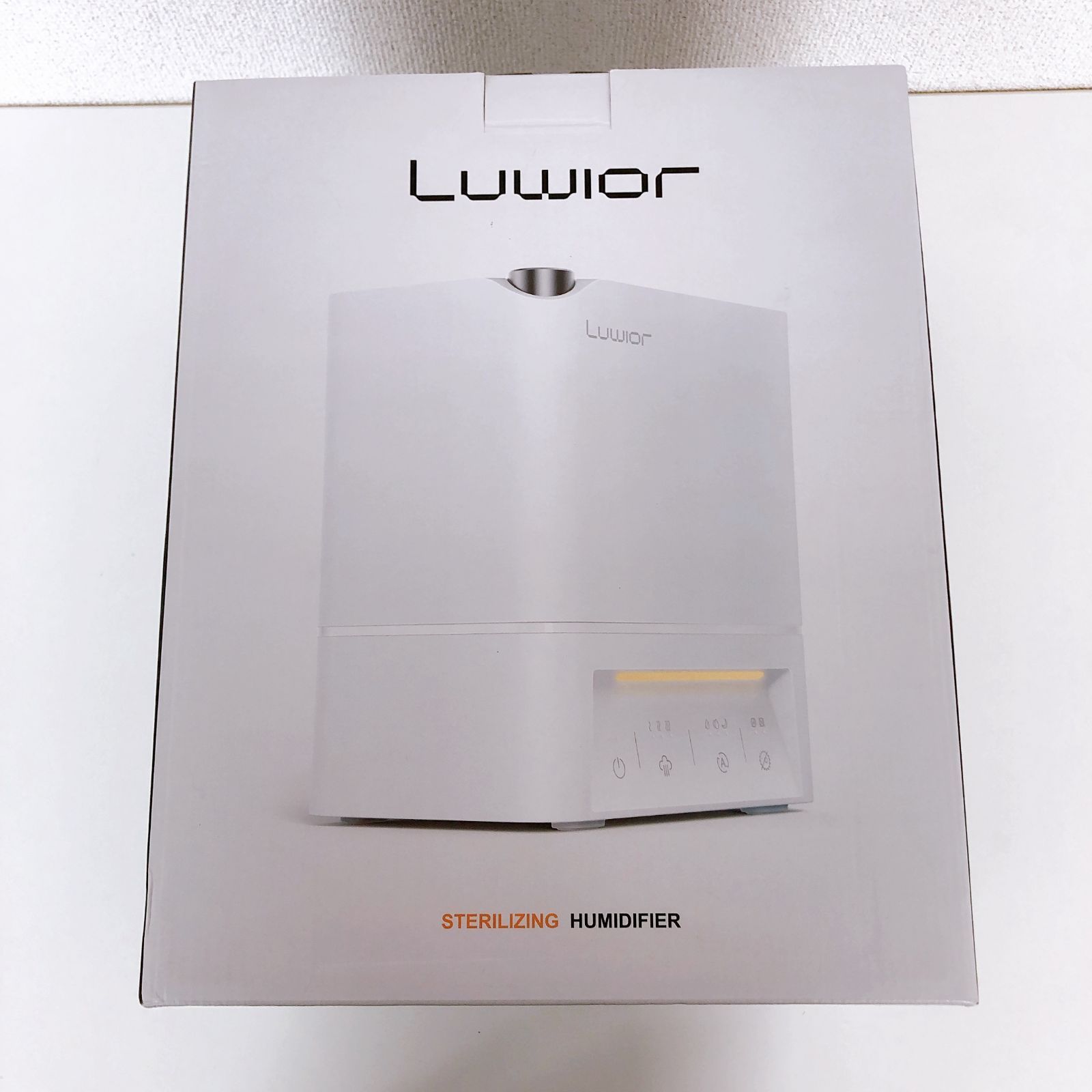 Luwior 電解水除菌 超音波加湿器 大容量 4L 二つ除菌モード 加湿器 