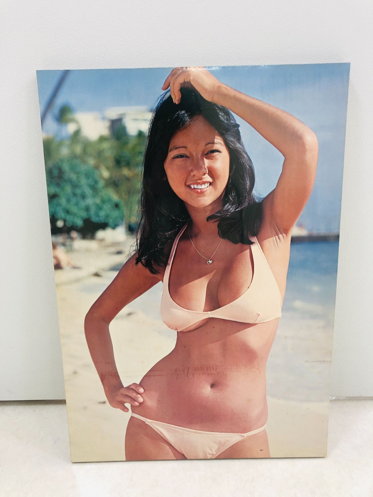 当時物 アグネス・ラム ビキニポスターパネル アグネスラム 特大