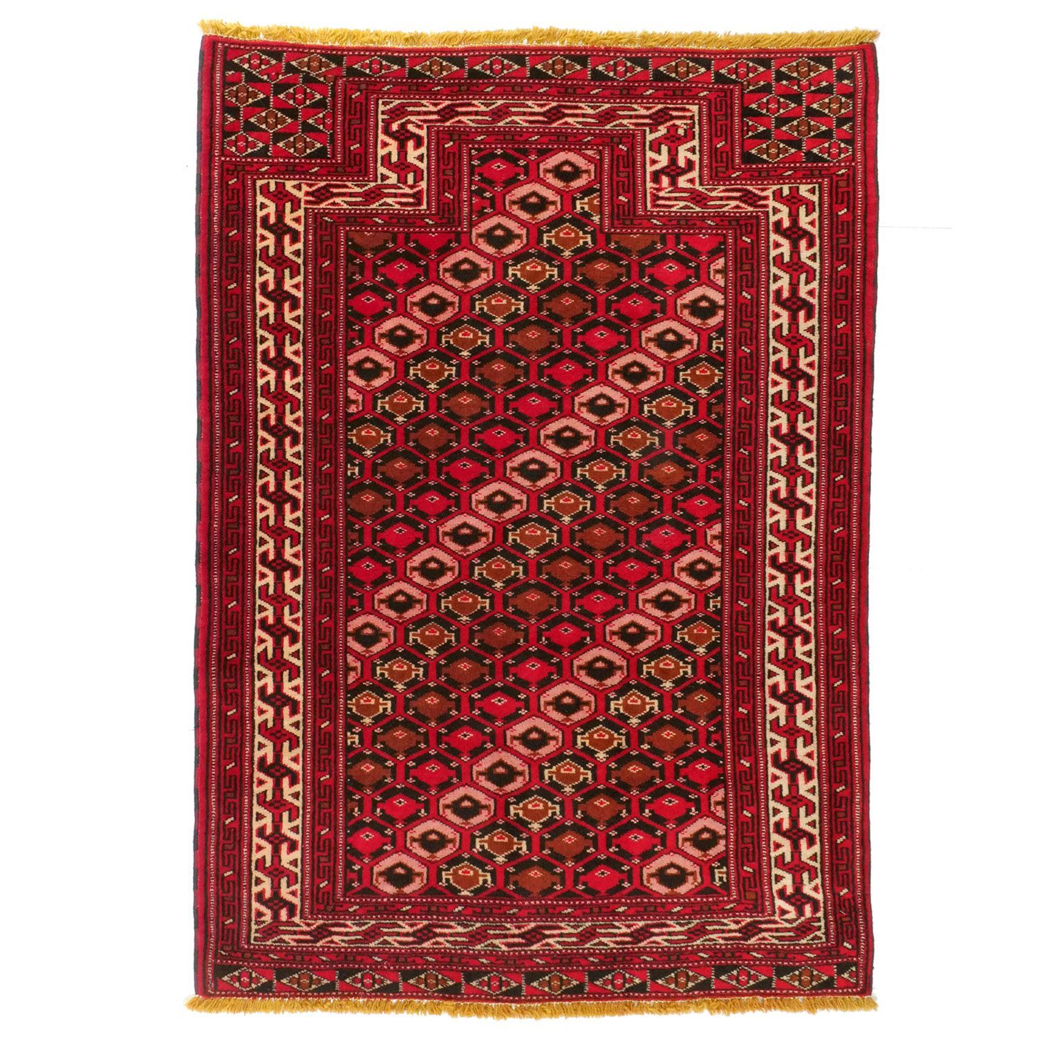 アンティーク トルクメン トルバ トライバルラグ ビンテージ 【公式通販】