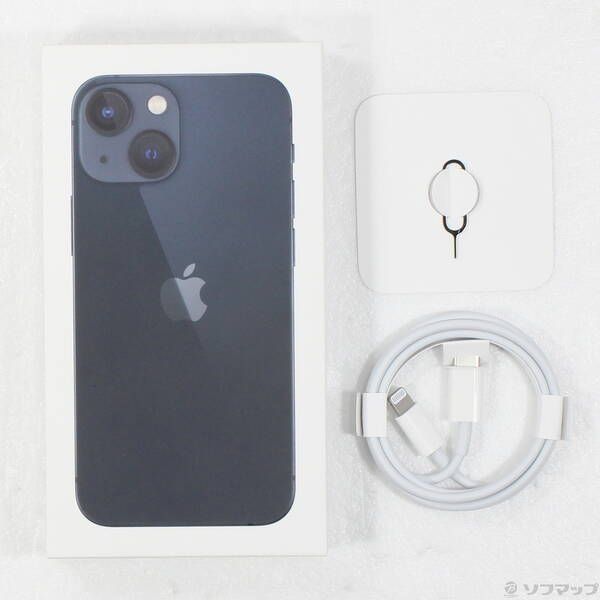 中古品〕 iPhone13 mini 512GB ミッドナイト MLJP3J／A SIM