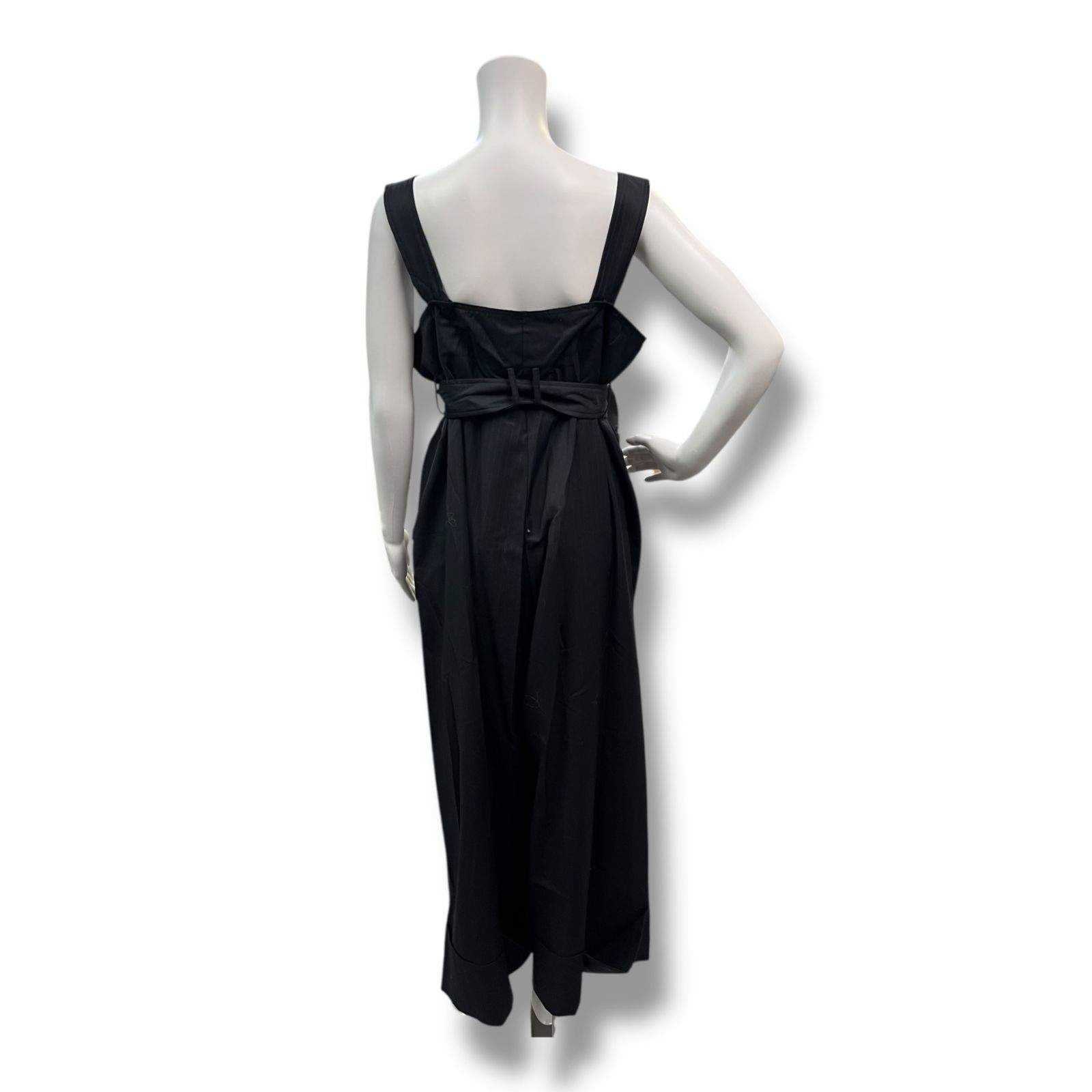 参考上代26400円 MAISON SPECIAL 2way Over Size Overalls オーバーサイズオーバーオール サロペット オールインワン メゾン 21241465204 ネイビー 38 765A1