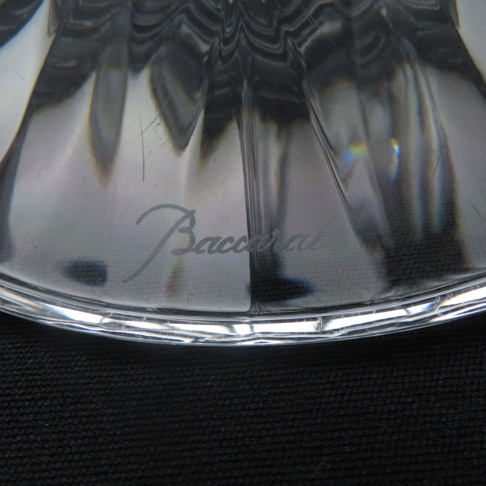 美品 Baccarat バカラ ミルニュイ キャンドルスタンド 美品 Baccarat バカラ ミルニュイ キャンドルスタンド