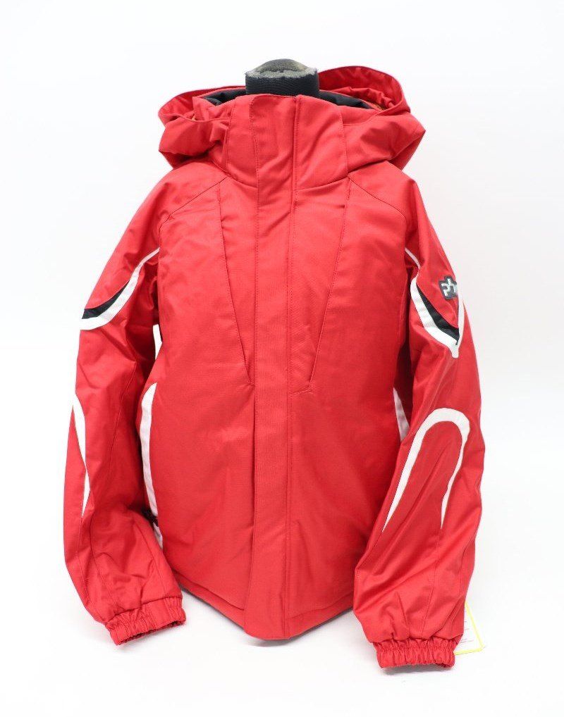 Phenix フェニックス ジュニア スキージャケット-パンツ 105-125cm レッド×ブラック EPBD1094 スポーツ キッズ R2510-012