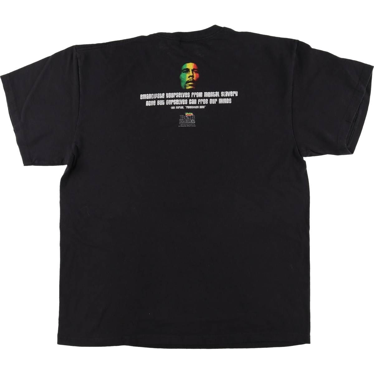 L) ボブマーリー MARLEY GET UP STAND UP Tシャツ 古着屋