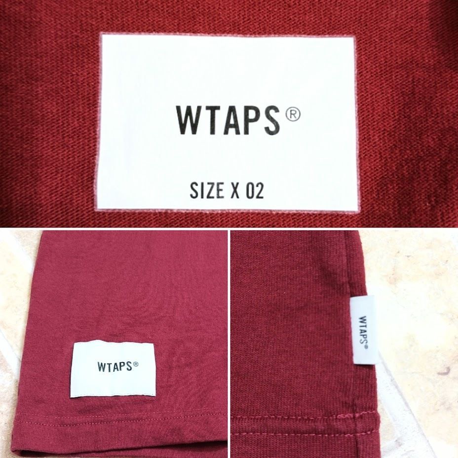 WTAPS 232ATDT-CSM05 ロンT WTAPS ダブルタップス 232ATDT-CSM05 長袖Tシャツ ロンT サイズ2