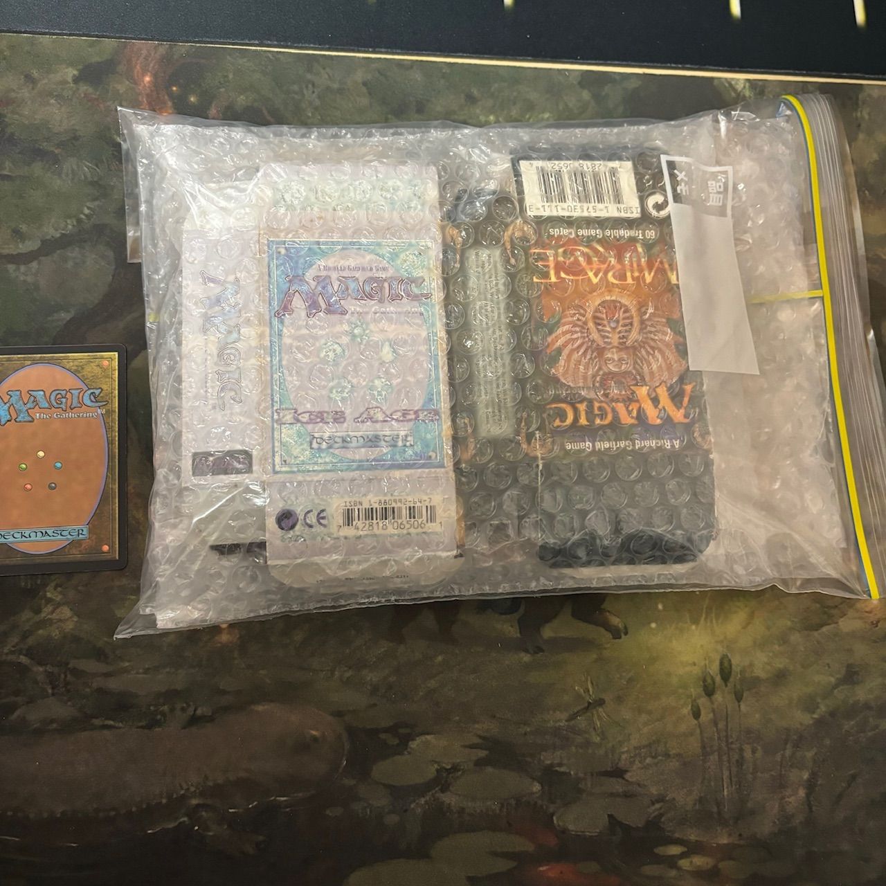 マジック MTG 空箱 ルールブック 説明書 テンペスト ミラージュ