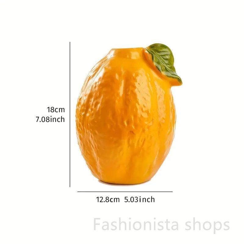 【新品未使用】1pc 可愛いシミュレーションフルーツ花瓶装飾オーナメント★カラフルな樹脂素材手描きの花アレンジメント装飾ボトル、リビングルーム用の花アレンジメント花のメンテナンス装飾ボトル、ホームレストランホテルデスクトップ装飾花瓶fcp162