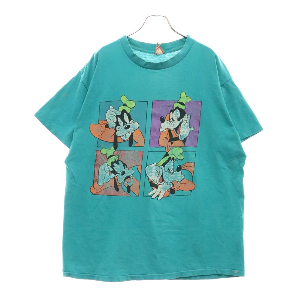 VINTAGE (ヴィンテージ) 90s DISNEY GOOFY TEE ヴィンテージ ディズニー グーフィープリント半袖Tシャツ ブルー